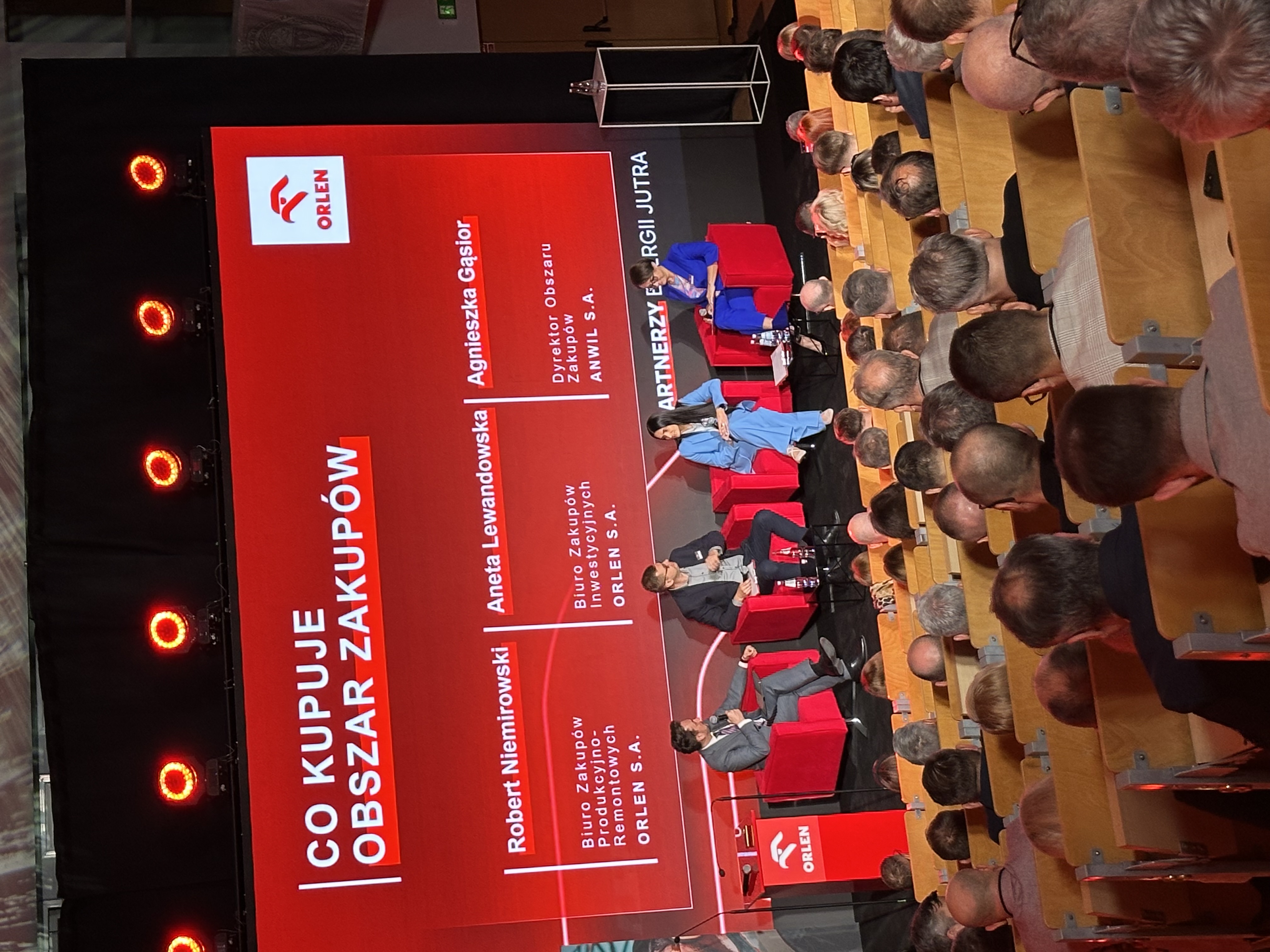 Panel dyskusyjny podczas Forum Dostawców.