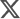 X